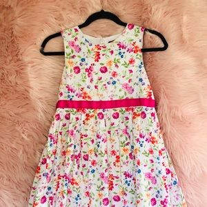 Girls floral dress